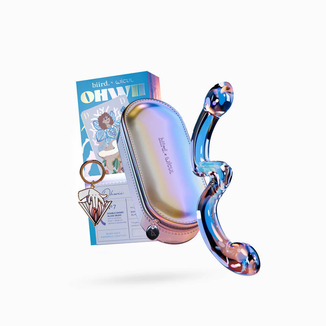 Glass Dildo for G-Spot & P-Spot - Ohwii by Wicul | Biird Glass Dildo for G-Spot & P-Spot - Ohwii by Wicul | Biird