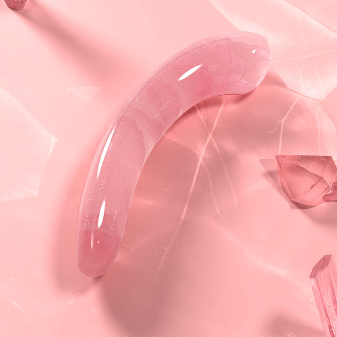 Quartz Petite Curved Dildo